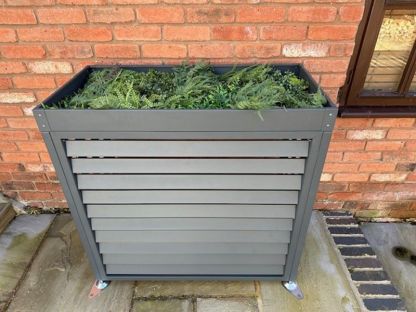 Heat Pump/Air Conditioning Unit Cover with Planter | Pre-Order