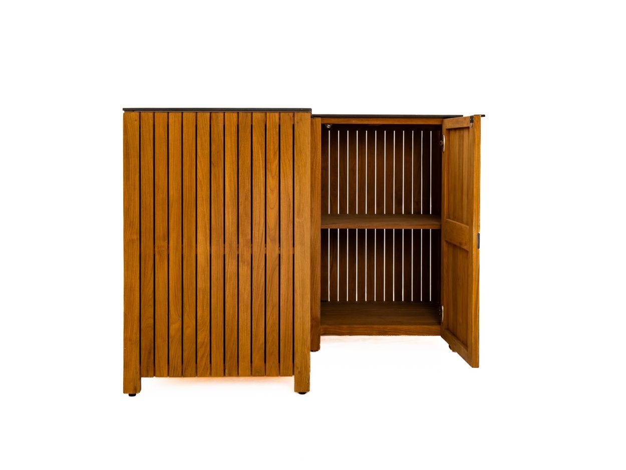 Amalfi Corner Unit-Garden Furniture Centre-HighRange,Reclaimed Furniture,Amalfi,Modular Furniture,Teak,Outdoor Furniture,Teak Garden Furniture,Ranges,Outdoor Kitchens,The Bari Outdoor Kitchen Range-{collection_title}