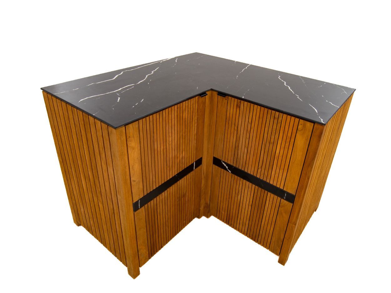 Amalfi Corner Unit-Garden Furniture Centre-HighRange,Reclaimed Furniture,Amalfi,Modular Furniture,Teak,Outdoor Furniture,Teak Garden Furniture,Ranges,Outdoor Kitchens,The Bari Outdoor Kitchen Range-{collection_title}