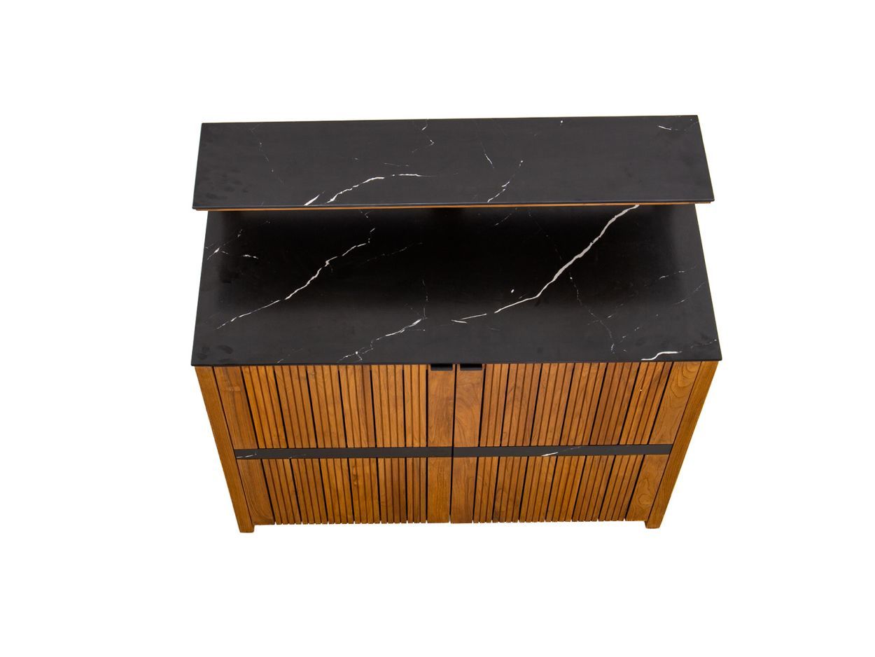 Amalfi Bar Unit Shelf | Bari Range-Garden Furniture Centre-LowRange,Reclaimed Furniture,Amalfi,Outdoor Kitchens,The Bari Outdoor Kitchen Range,Outdoor Kitchen,Modular Furniture-{collection_title}