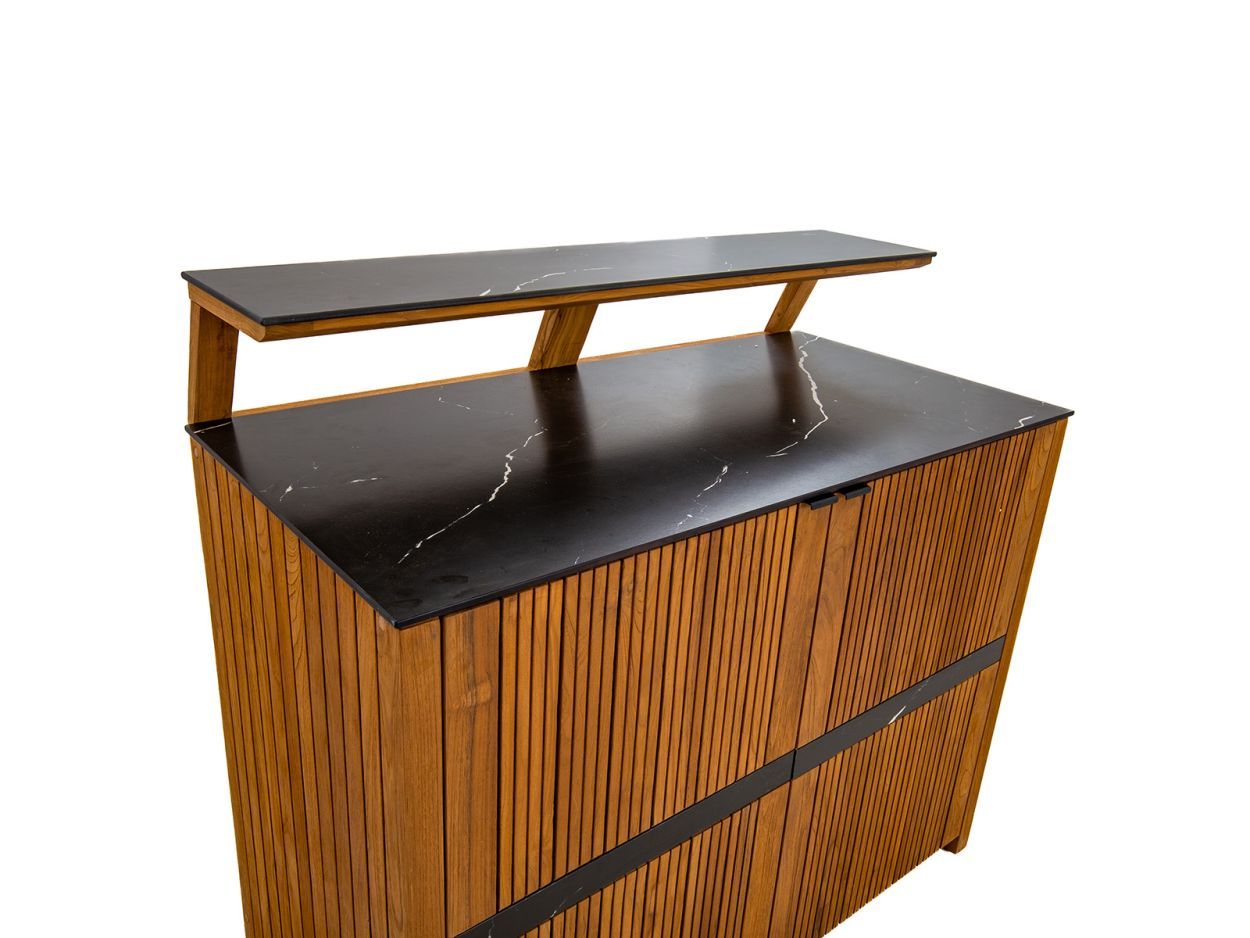 Amalfi Bar Unit Shelf | Bari Range-Garden Furniture Centre-LowRange,Reclaimed Furniture,Amalfi,Outdoor Kitchens,The Bari Outdoor Kitchen Range,Outdoor Kitchen,Modular Furniture-{collection_title}