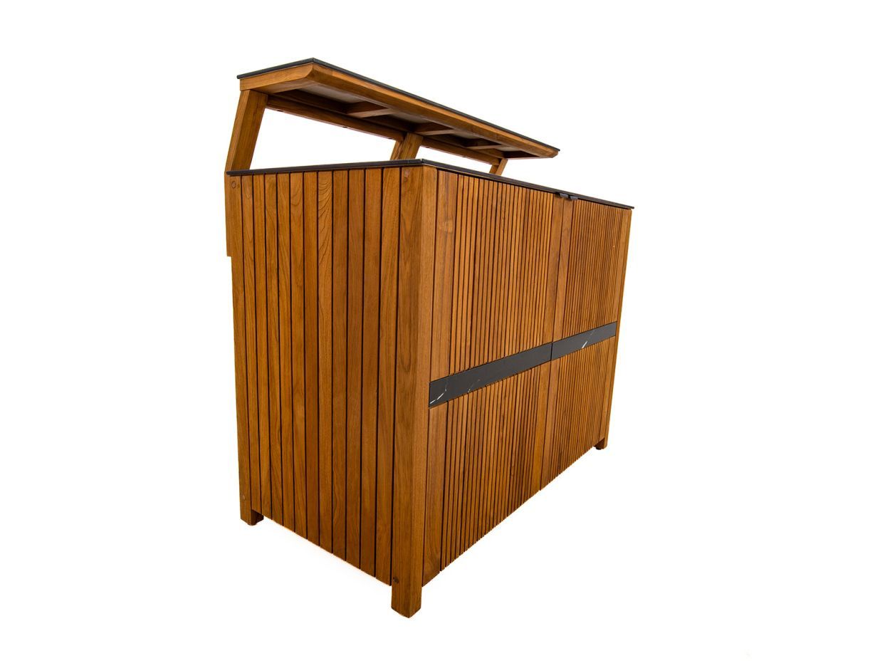 Amalfi Bar Unit Shelf | Bari Range-Garden Furniture Centre-LowRange,Reclaimed Furniture,Amalfi,Outdoor Kitchens,The Bari Outdoor Kitchen Range,Outdoor Kitchen,Modular Furniture-{collection_title}