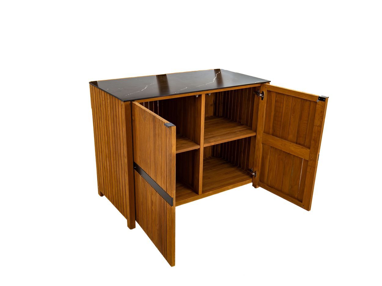 Amalfi Double Door Unit-Garden Furniture Centre-HighRange,Reclaimed Furniture,Teak,Outdoor Furniture,Teak Garden Furniture,Ranges,Outdoor Kitchens,The Bari Outdoor Kitchen Range,Outdoor Kitchen,Modular Furniture,Amalfi,Cupboard Unit-{collection_title}