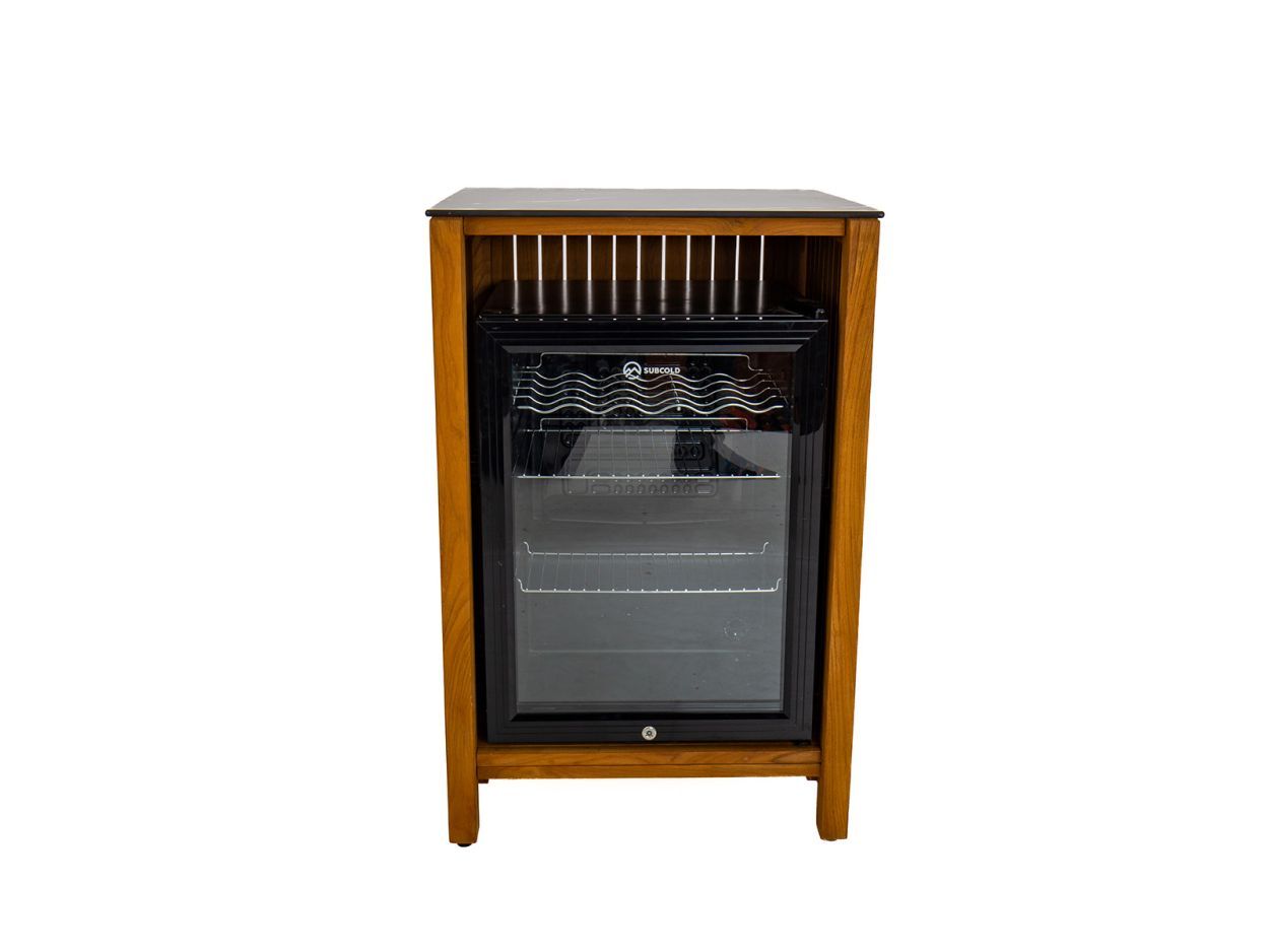 Amalfi Fridge Unit-Garden Furniture Centre-MidInstock,instock,MidRange,Reclaimed Furniture,Amalfi,Modular Furniture,Teak,Outdoor Furniture,Teak Garden Furniture,Ranges,Outdoor Kitchens,The Bari Outdoor Kitchen Range-{collection_title}
