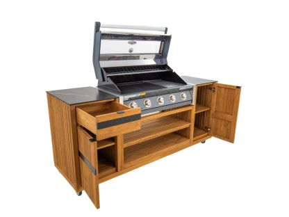 Amalfi BBQ Trolley on Wheels