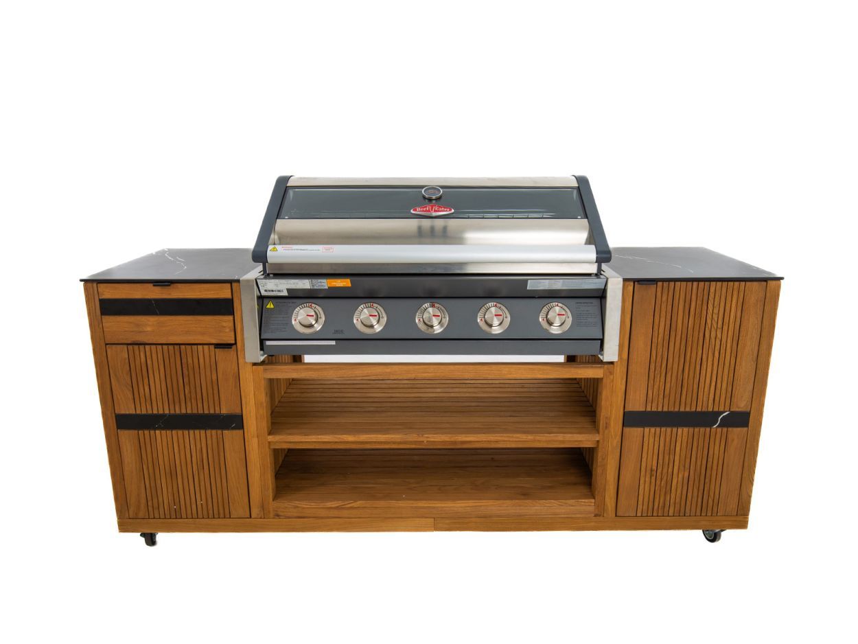 Amalfi BBQ Trolley on Wheels-Garden Furniture Centre-HighRange,Reclaimed Furniture,Fire Pits & BBQ's,Amalfi,Teak,Outdoor Furniture,Outdoor Kitchens,Outdoor Kitchen,Modular Furniture-{collection_title}