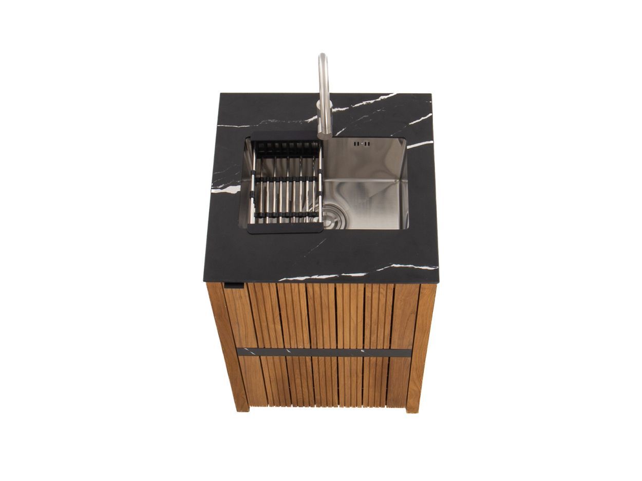 Amalfi Sink Unit -Garden Furniture Centre-MidInstock,instock,MidRange,Reclaimed Furniture,Amalfi,Modular Furniture,Teak,Outdoor Furniture,Teak Garden Furniture,Ranges,Outdoor Kitchens,The Bari Outdoor Kitchen Range-{collection_title}