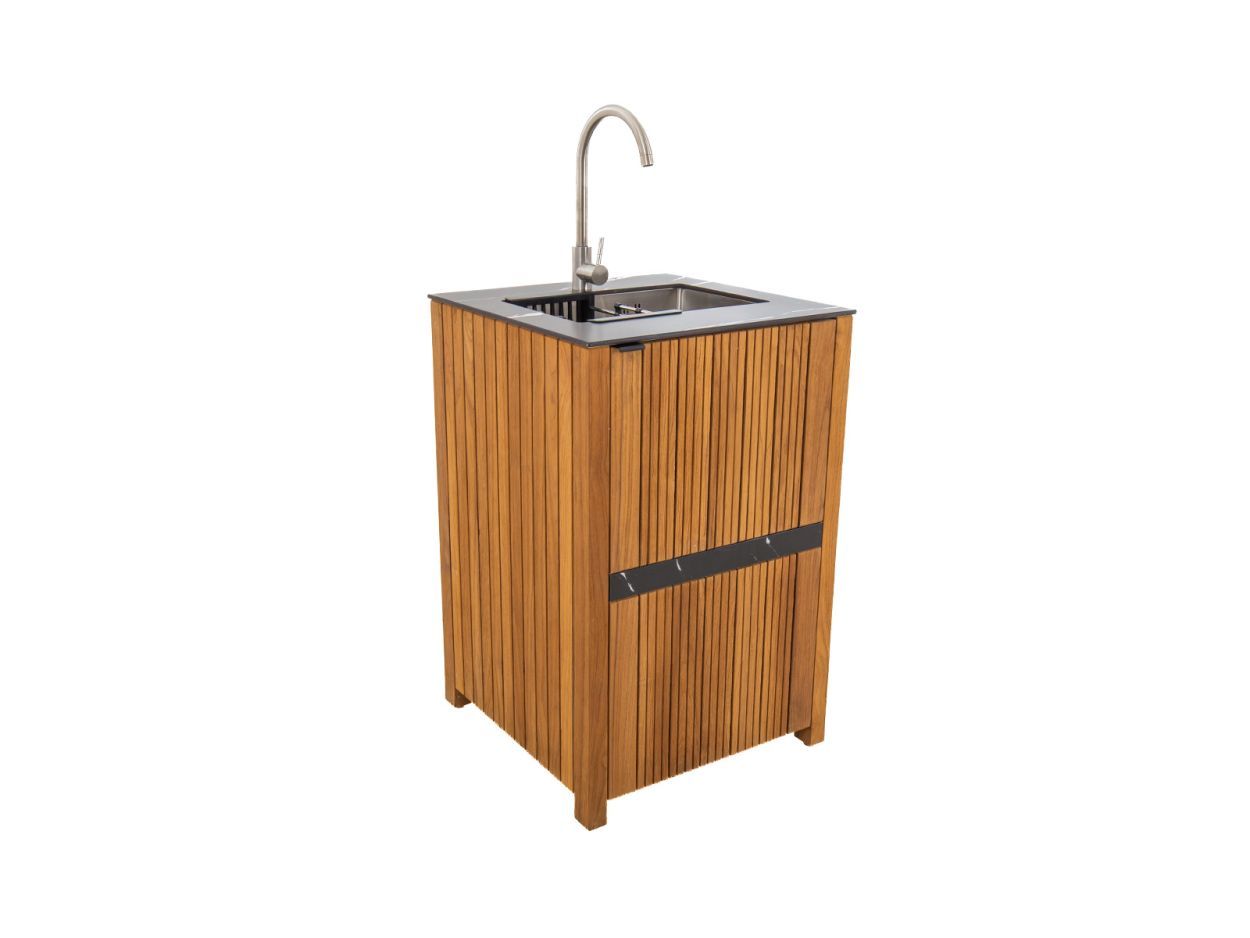 Amalfi Sink Unit -Garden Furniture Centre-MidInstock,instock,MidRange,Reclaimed Furniture,Amalfi,Modular Furniture,Teak,Outdoor Furniture,Teak Garden Furniture,Ranges,Outdoor Kitchens,The Bari Outdoor Kitchen Range-{collection_title}