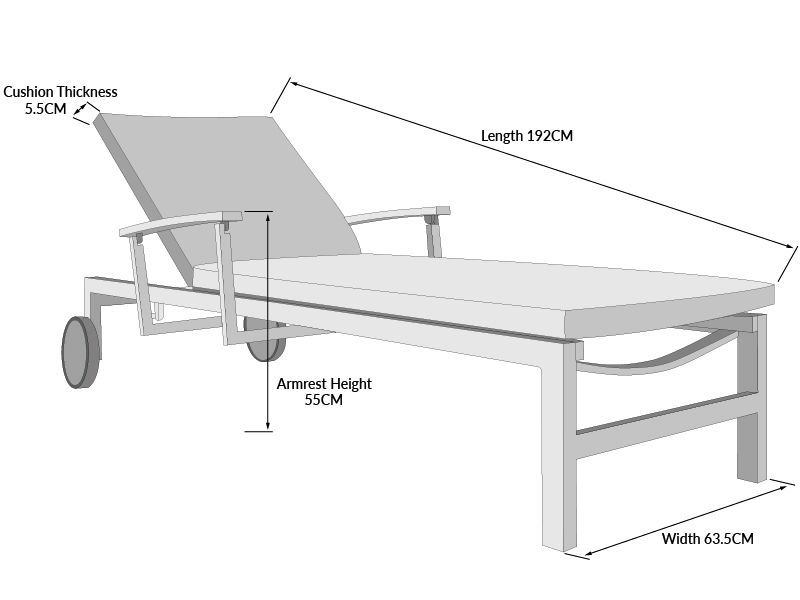 Anabel Sun Lounger | Life Range-Garden Furniture Centre-MidRange,Outdoor Furniture,Metal Furniture,Loungers & Daybeds,Ranges,Life Range-{collection_title}