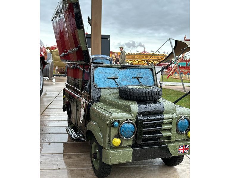 Army Land Rover Drinks Cooler-Garden Furniture Centre-48Hour Dispatch,MidInstock,instock,MidRange,Information,National BBQ Week - Sizzling Hot Offers for you ...,Great Gifts for Fathers Day,Ornaments Accessories,Ornaments,Accessories,Ranges,Think Outside Range,Metal Garden Ornaments,Novelty Drinks Coolers,Think Outside Range Ranges,Sale-{collection_title}