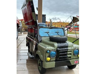 Army Land Rover Drinks Cooler
