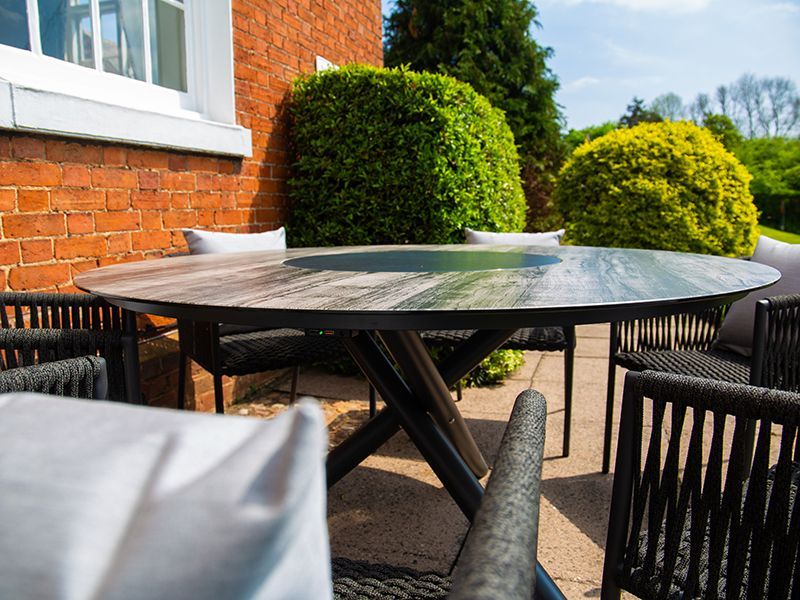 Aruba 6 Chair Dining Set-Garden Furniture Centre-HighRange,Metal,Tables,Dining Set,Outdoor Furniture,Outdoor Dining,Solar-{collection_title}