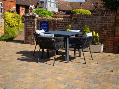 Square Table 90cm Dining Set | Aruba