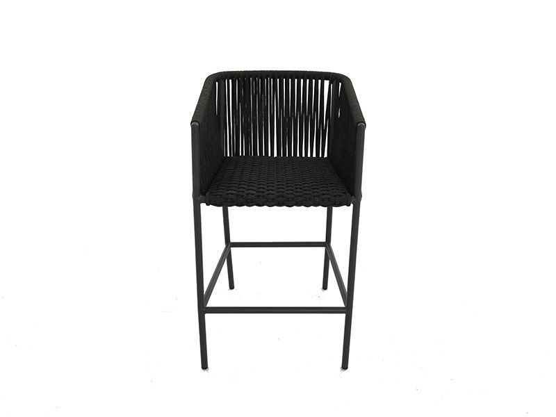 Aruba Rope Bar Stool-Garden Furniture Centre-MidInstock,instock,MidRange,Metal,Outdoor Dining,Metal Furniture,Bars & Bar Sets-{collection_title}