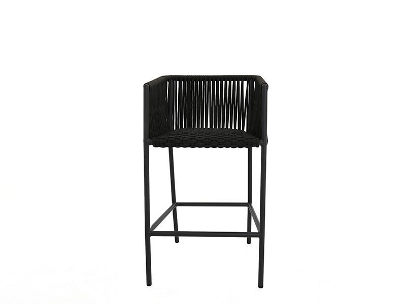 Aruba Rope Bar Stool-Garden Furniture Centre-MidInstock,instock,MidRange,Metal,Outdoor Dining,Metal Furniture,Bars & Bar Sets-{collection_title}