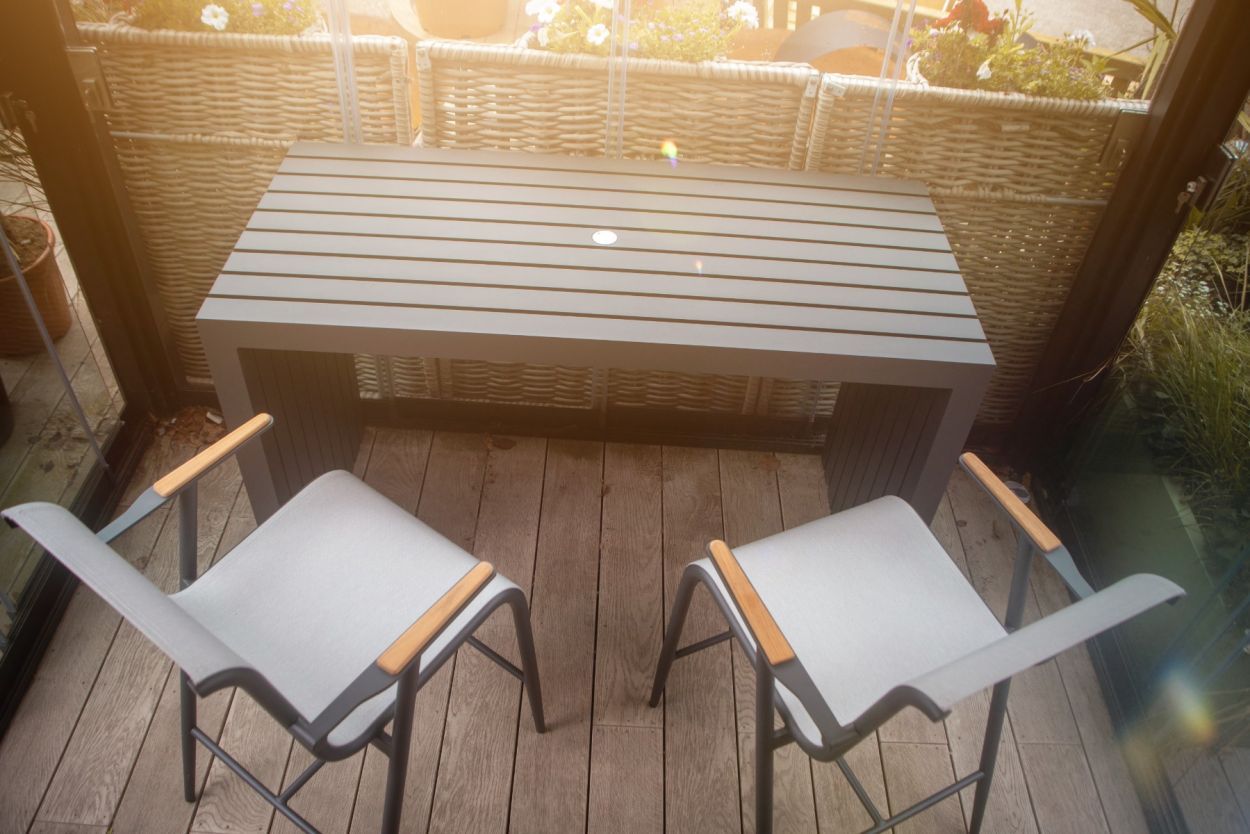 Milan Four Chair Bar Set