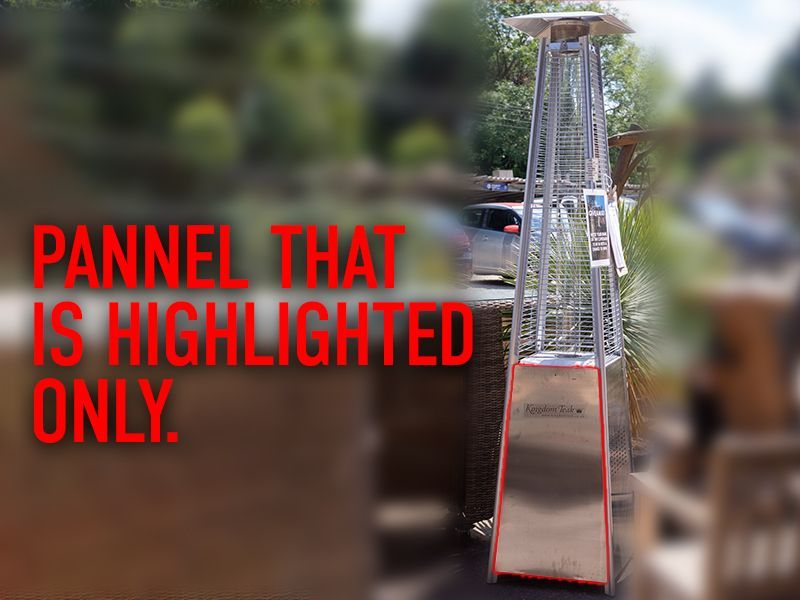 Athena Front Panel-Garden Furniture Centre-48Hour Dispatch,LowRange,Under 100,Outdoor Heaters-{collection_title}