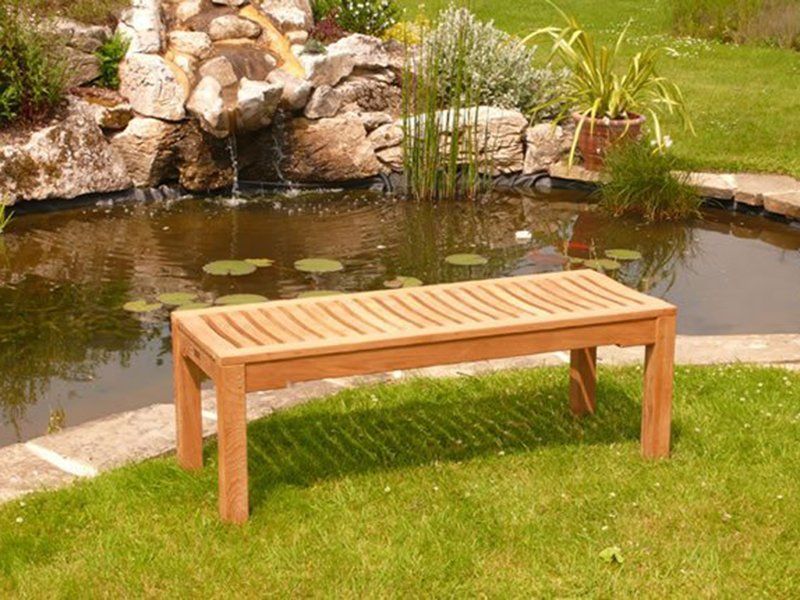 Backless Bench | FSC® Certified-Garden Furniture Centre-MidInstock,instock,LowRange,MidRange,Backless,Teak Garden Furniture,Benches,FSC®,Teak Benches Benches-{collection_title}