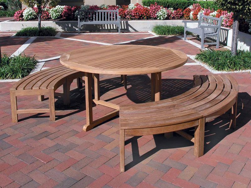 Curved Backless Bench | FSC® Certified-Garden Furniture Centre-MidRange,Backless,Showroom exdis,Benches,Outdoor Furniture,FSC®,Teak Benches Benches,Tree Benches,Curved Benches-{collection_title}