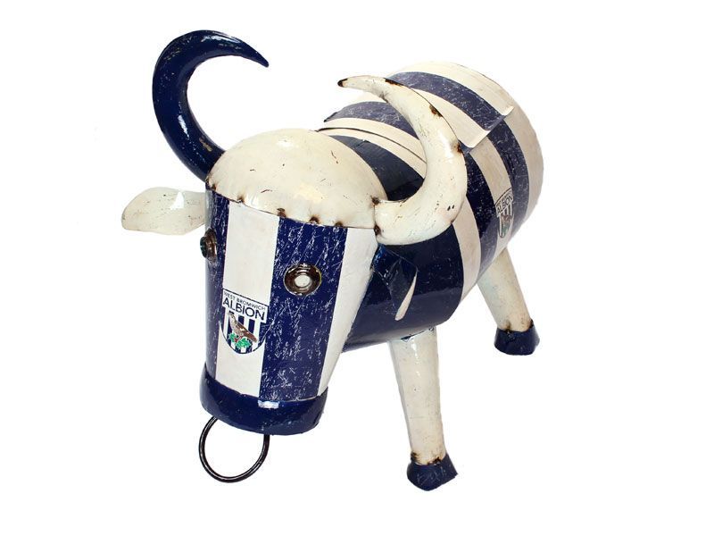 WBA Bruce The Bull Cooler-Garden Furniture Centre-48Hour Dispatch,MidInstock,instock,MidRange,Information,Xmas Products Second,Get 10% Off Some Of Our Favourite Products...,National BBQ Week - Sizzling Hot Offers for you ...,Ornaments Accessories,Ornaments,Accessories,Ranges,Think Outside Range,Metal Garden Ornaments,Novelty Drinks Coolers,Think Outside Range Ranges-{collection_title}