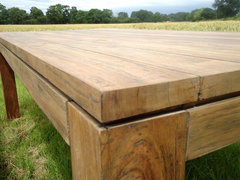 Bali Reclaimed Teak Bench Set