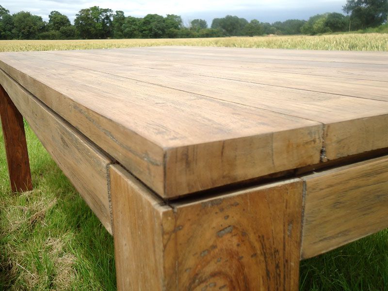Bali Reclaimed Teak Bench Set