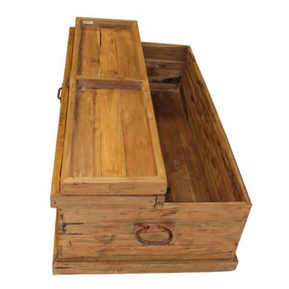 Bali Reclaimed Teak Rectangle Storage Box