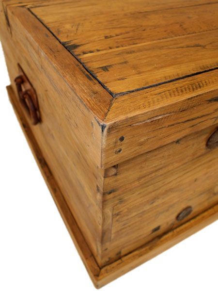Bali Reclaimed Teak Rectangle Storage Box