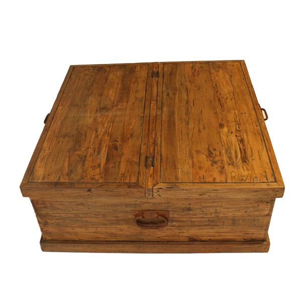 Bali Reclaimed Teak Square Storage Box