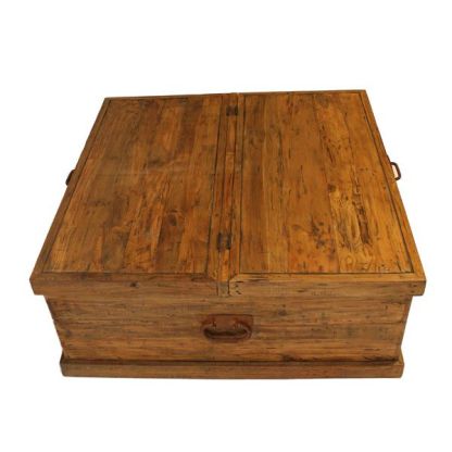 Bali Reclaimed Teak Square Storage Box