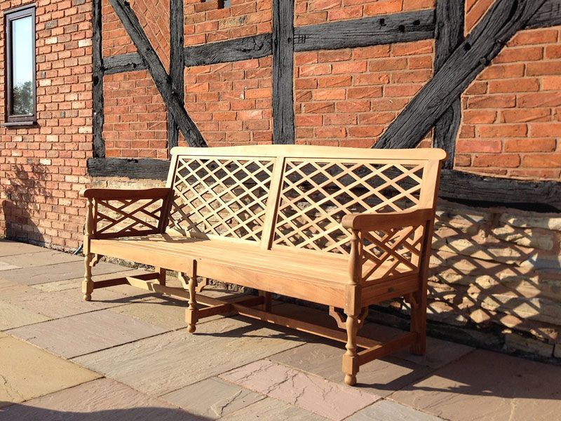 Balmoral Bench-Garden Furniture Centre-MidInstock,instock,MidRange,Benches,Outdoor Furniture,Teak Benches Benches-{collection_title}