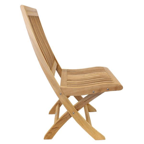 Balmoral Folding Diner Chair | FSC® Certified-Garden Furniture Centre-LowRange,Dining Chair,Chair,Outdoor Furniture,Teak Garden Furniture,FSC®,Outdoor Dining,Teak,Teak Chairs-{collection_title}