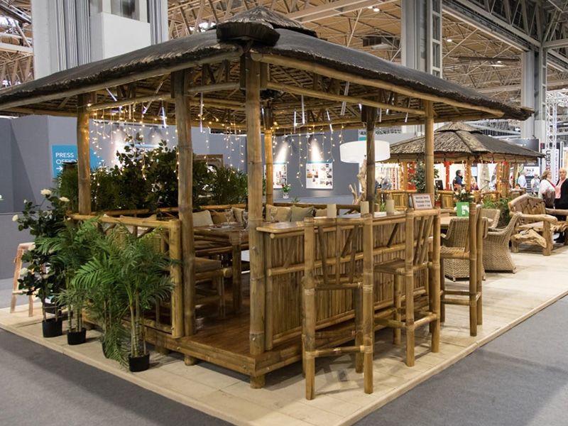 Bamboo Gazebo Bar