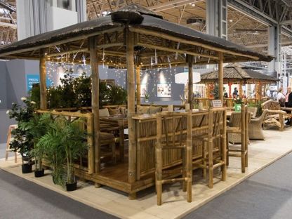 Bamboo Gazebo Bar