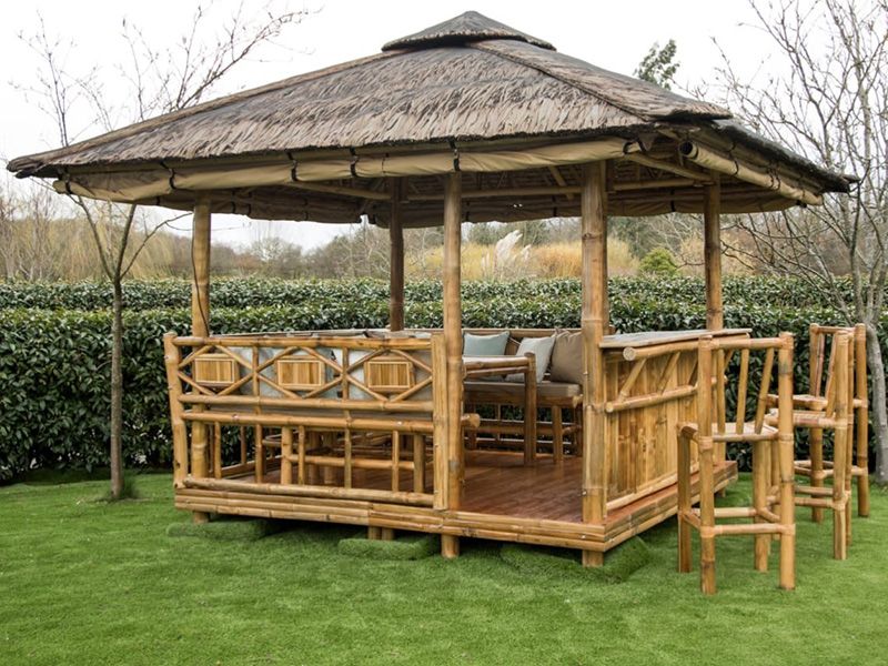 Bamboo Gazebo Bar