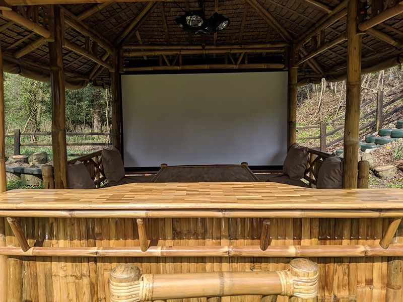 Bamboo Gazebo Bar