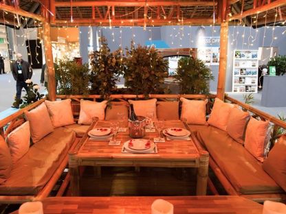 Bamboo Gazebo Bar