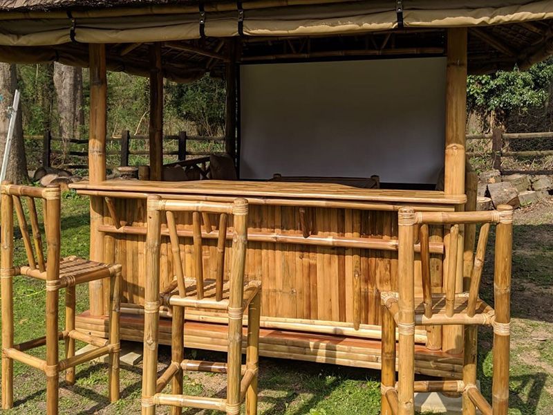 Bamboo Gazebo Bar