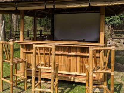 Bamboo Gazebo Bar