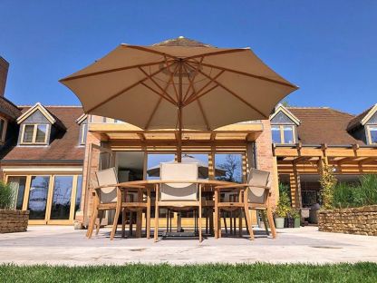 Bamboo 3.5m Parasol 