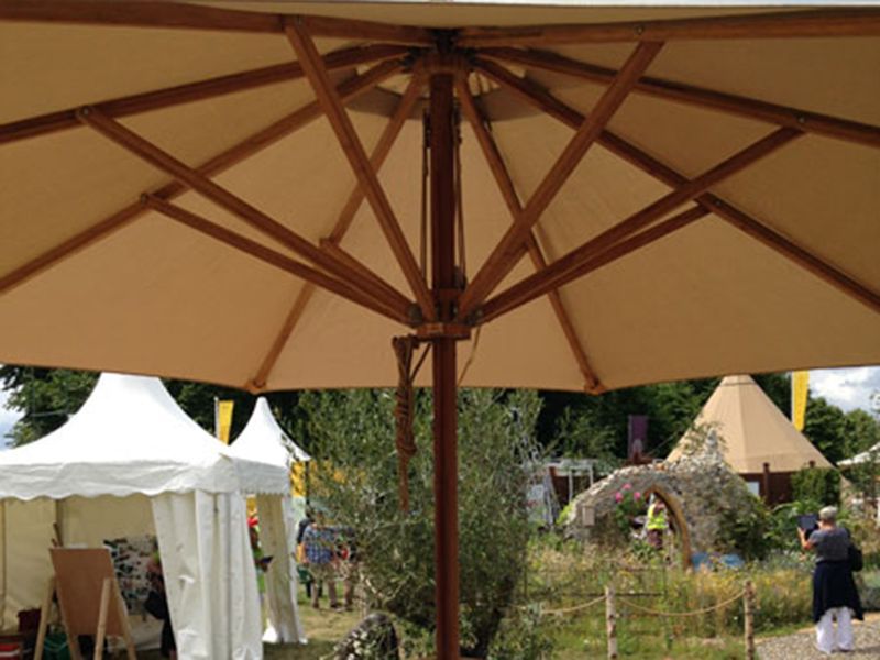 Bamboo 3m Parasol -Garden Furniture Centre-MidInstock,instock,MidRange,Round,Outdoor Furniture,Parasols,Commercial Parasols,Stand Alone Parasols Parasols,Bamboo Parasol,Stand Alone Parasols-{collection_title}