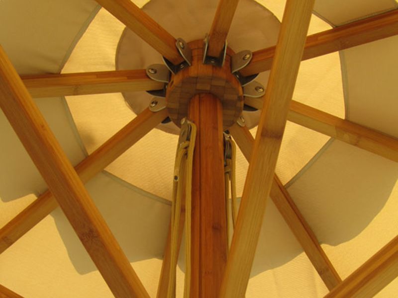 Bamboo 4m Parasol
