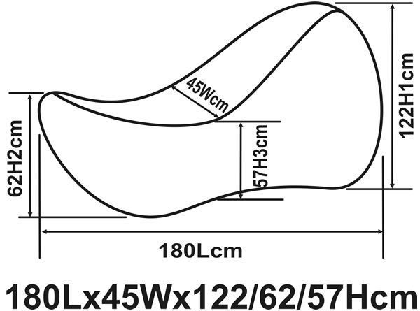 Kingdom Teak Banana Bean Bag-Garden Furniture Centre-LowRange,Under 100,Conservatory,Indoor Accessories,Clearance Line,Outdoor Cushions,Accessories Sale,Accessories,Cushions-{collection_title}