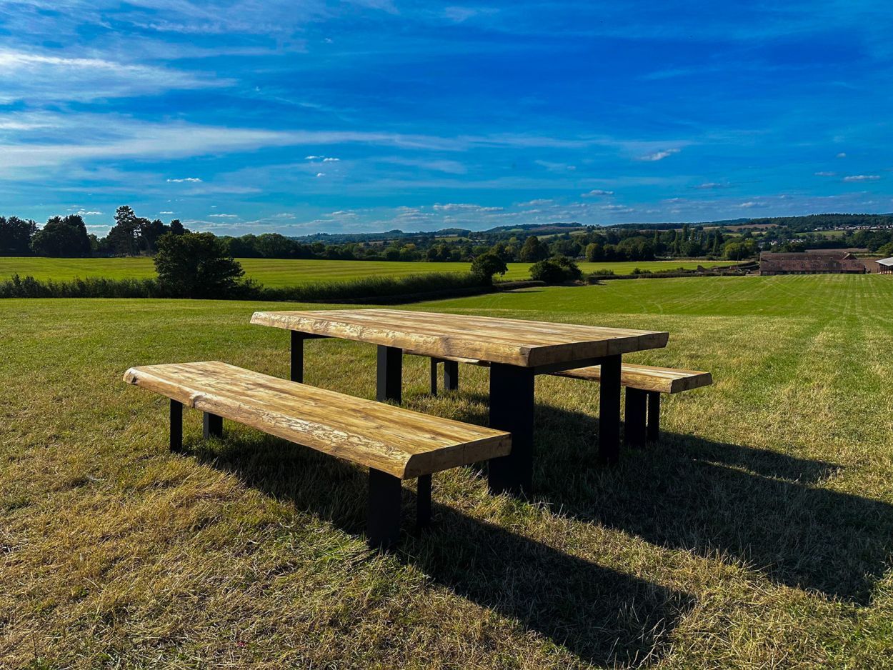 Barbarian Teak Bench Set -Garden Furniture Centre-HighRange,Teak,Tables,Dining Set,Outdoor Furniture,Teak Garden Furniture,Reclaimed Furniture,Outdoor Dining-{collection_title}