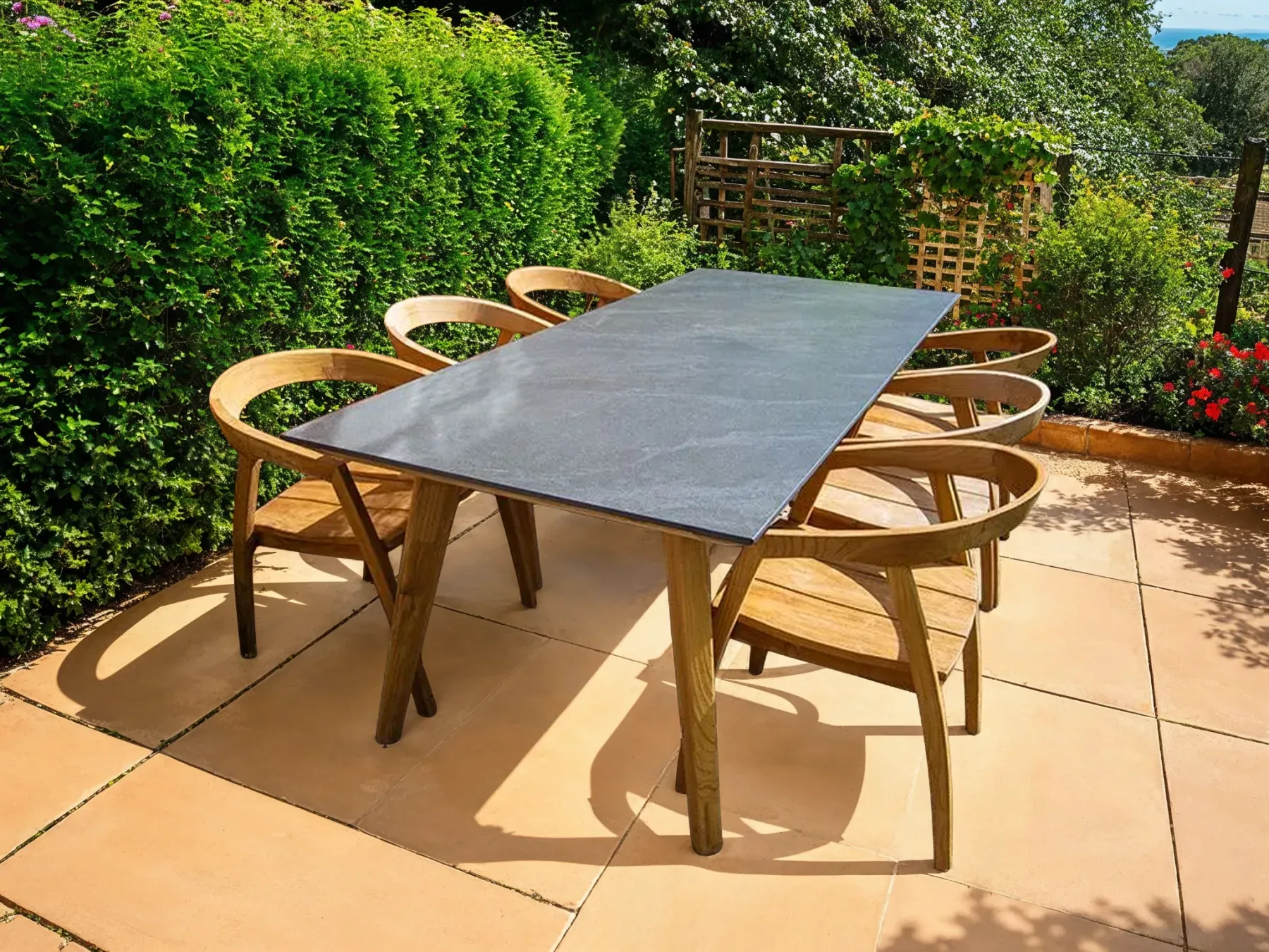 Teak Dining Armchair | Bari Range