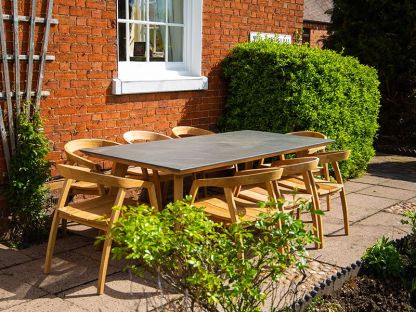 Bari 8 Chair Dining Set