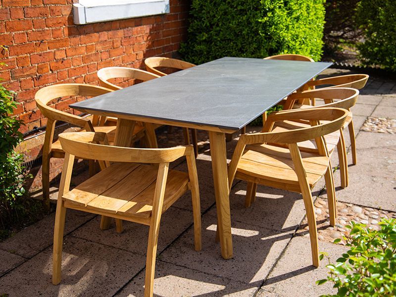 Bari 8 Chair Dining Set