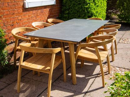 Bari 8 Chair Dining Set