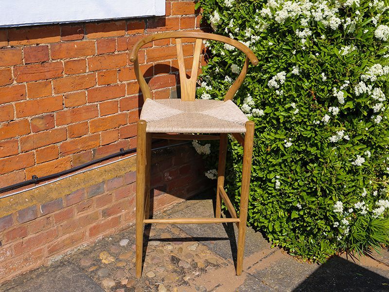  Bari Teak Bar Chair | Bari Range