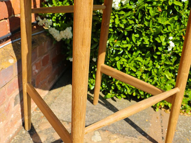  Bari Teak Bar Chair | Bari Range
